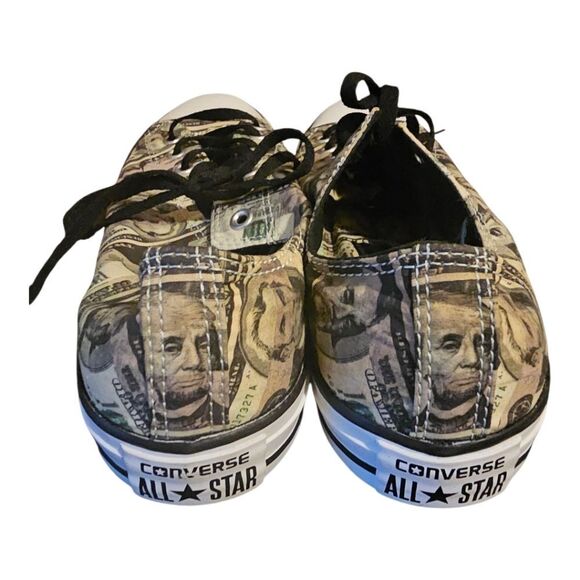SOLD!!! CONVERSE Men’s Money Sneakers - Size 10 - Picture 4 of 9